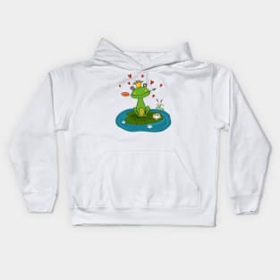 Frog Princess Kids Hoodie